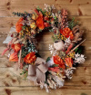 Artificial & Dried Arrangements | Autumn Door Wreath 2