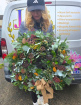 Christmas | Natural Door Wreath