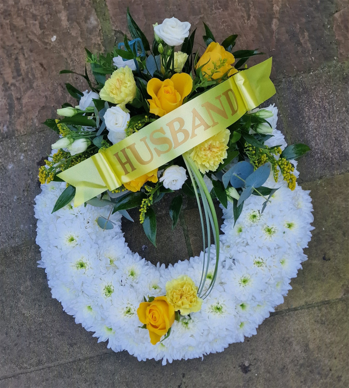 Sympathy | Based Wreath (Different Colour Options available)