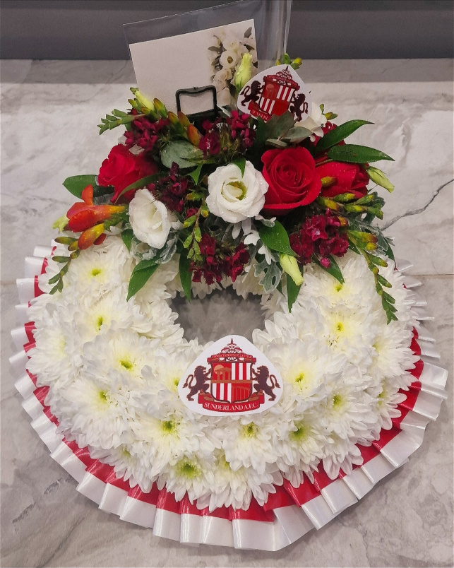 Sympathy | Sunderland Wreath