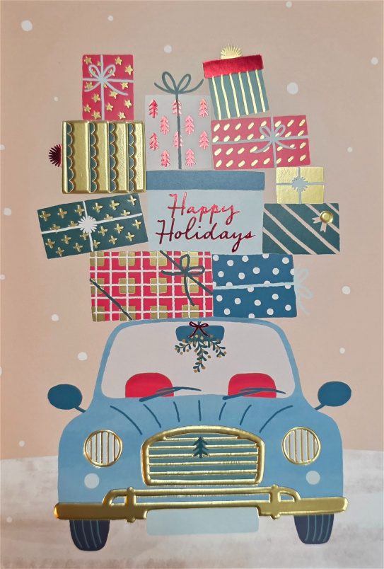 Gift Shop | Upsell gifts | Happy Holidays Card