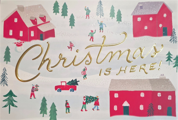 Gift Shop | Upsell gifts | Christmas is Here Card