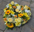 Funeral Tributes | Yellow & White Open Heart
