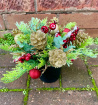 Christmas | Funerals and Memorial | Christmas grave pots