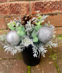 Christmas | Funerals and Memorial | Christmas grave pots