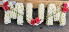 Funerals and Memorial | Flower Letter Tribute
