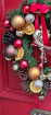 Posted items | Christmas wreath with heart