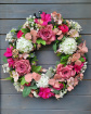 Door Wreaths | Spring Door Wreaths | Summer Door Wreaths | Perfect Pink Door Wreath