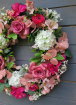 Door Wreaths | Spring Door Wreaths | Summer Door Wreaths | Perfect Pink Door Wreath