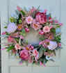 Spring Door Wreaths | Summer Door Wreaths | Camillia Flower Door Wreath