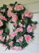 Spring Door Wreaths | Summer Door Wreaths | Pink Rose Floral Wreath