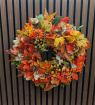 Autumn / Winter Door Wreaths | Upsell gifts | Autumn leaf door wreath