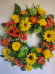 Autumn Door Wreaths | Summer Door Wreaths | Autumn Fall Door Wreath