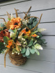 Autumn Door Wreaths | Autumnal Wall Basket