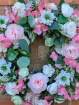 Door Wreaths | Cotton Candy Wreath