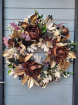 Autumn Door Wreaths | Winter Christmas Door Wreaths | Autumn chestnut wreath