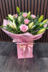 Fresh Flowers | Mother's Day | Lily and pink rose bouquet