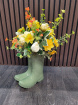 Mother's Day | Silk flowers for Vases | Spring Door Wreaths | Wellie planter