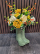 Mother's Day | Silk flowers for Vases | Spring Door Wreaths | Wellie planter