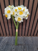 Mother's Day | Silk flowers for Vases | Spring Door Wreaths | Artificial Narcissus/ daffodil bunch