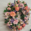 Door Wreaths | Spring / Summer Door Wreaths | Summer sunset wreath