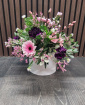 Fresh Flowers | Floral Hat Box Arrangement