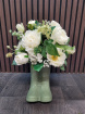 Fresh Flowers | Silk flowers for Vases | Spring Door Wreaths | Summer Door Wreaths | White artificial flower wellie planter