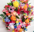 Door Wreaths | Spring / Summer Door Wreaths | Garden Meadow door wreath