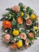 Door Wreaths | Spring Door Wreaths | Summer Door Wreaths | Oranges and Lemons Door wreath