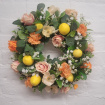Door Wreaths | Spring Door Wreaths | Summer Door Wreaths | Oranges and Lemons Door wreath