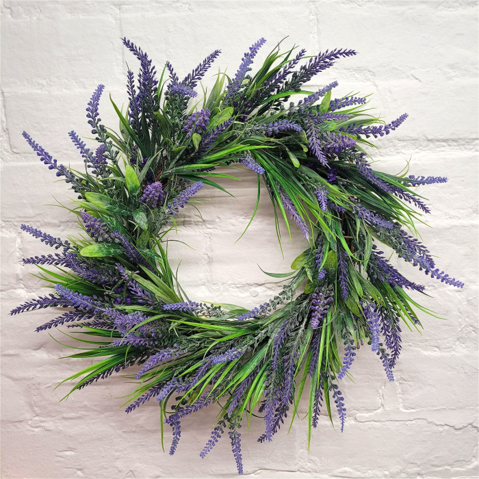 Door Wreaths | Spring / Summer Door Wreaths | Lavender fields wreath
