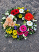 Funeral Flowers | Funeral Wreaths | Bright wreath