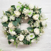Door Wreaths | Spring / Summer Door Wreaths | White Whisper Wreath