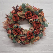 Autumn Door Wreaths | Door Wreaths | Burnt Umber Elegance Wreath