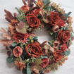 Autumn Door Wreaths | Door Wreaths | Burnt Umber Elegance Wreath