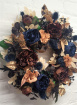 Autumn Door Wreaths | Door Wreaths | Midnight harvest door wreath