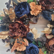 Autumn Door Wreaths | Door Wreaths | Midnight harvest door wreath