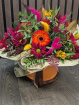 Fresh Flowers | Hat Boxes | Autumn Haze fresh flower hatbox