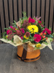 Fresh Flowers | Hat Boxes | Autumn Haze fresh flower hatbox