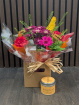 Fresh Flowers | Soomish Candles | Flower & candle gift set