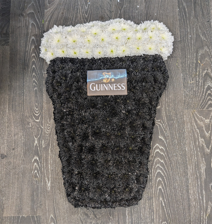 Funeral Flowers | Special Funeral Tributes | Guiness tribute