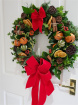 Fresh Christmas Wreaths | Luxury Traditional Christmas wreath - Fresh