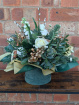 Christmas Collection | Fresh Flowers | Snowman Floral Velvet Hat box