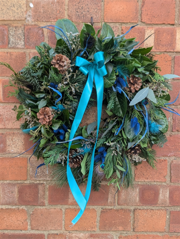 Christmas Collection | Fresh Christmas Wreaths | The Peacock one