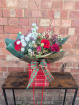 Christmas Collection | Fresh Flowers | Upsell gifts | Tartan Christmas bouquet
