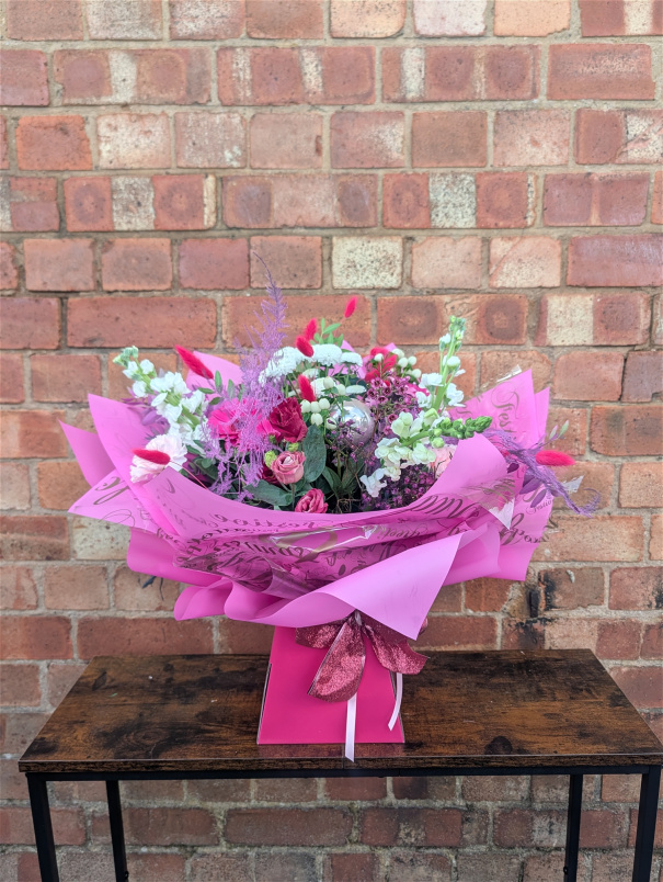 Christmas Collection | Fresh Flowers | Sugar plum sparkle bouquet
