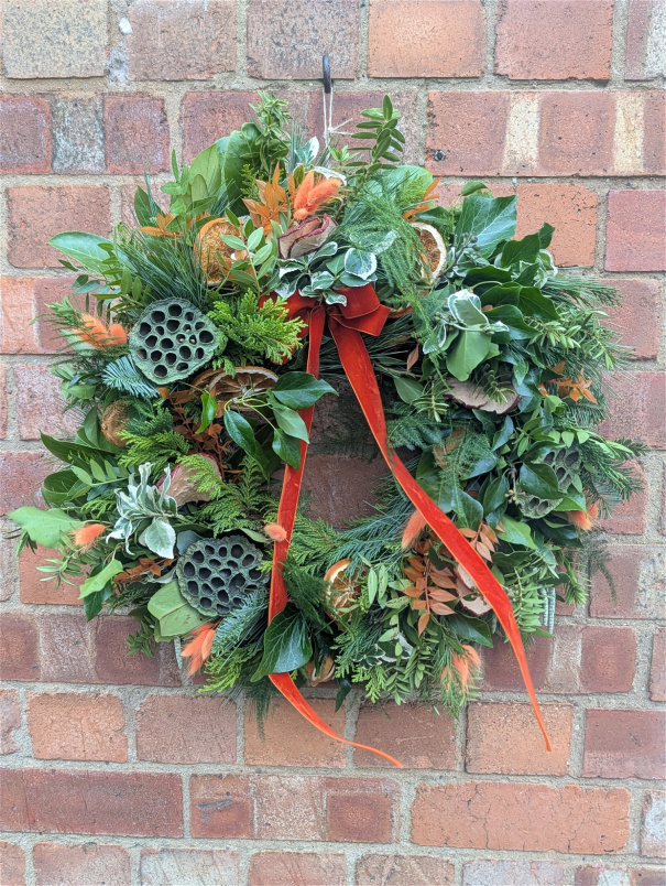 Christmas Collection | Fresh Christmas Wreaths | The Orange One