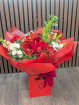 Christmas Collection | Fresh Flowers | Santa Clause bouquet