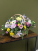 Fresh Flowers | Pastel  Fresh flower basket arrangement