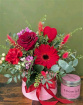 Fresh Flowers | Valentines | Candle & Hatbox set